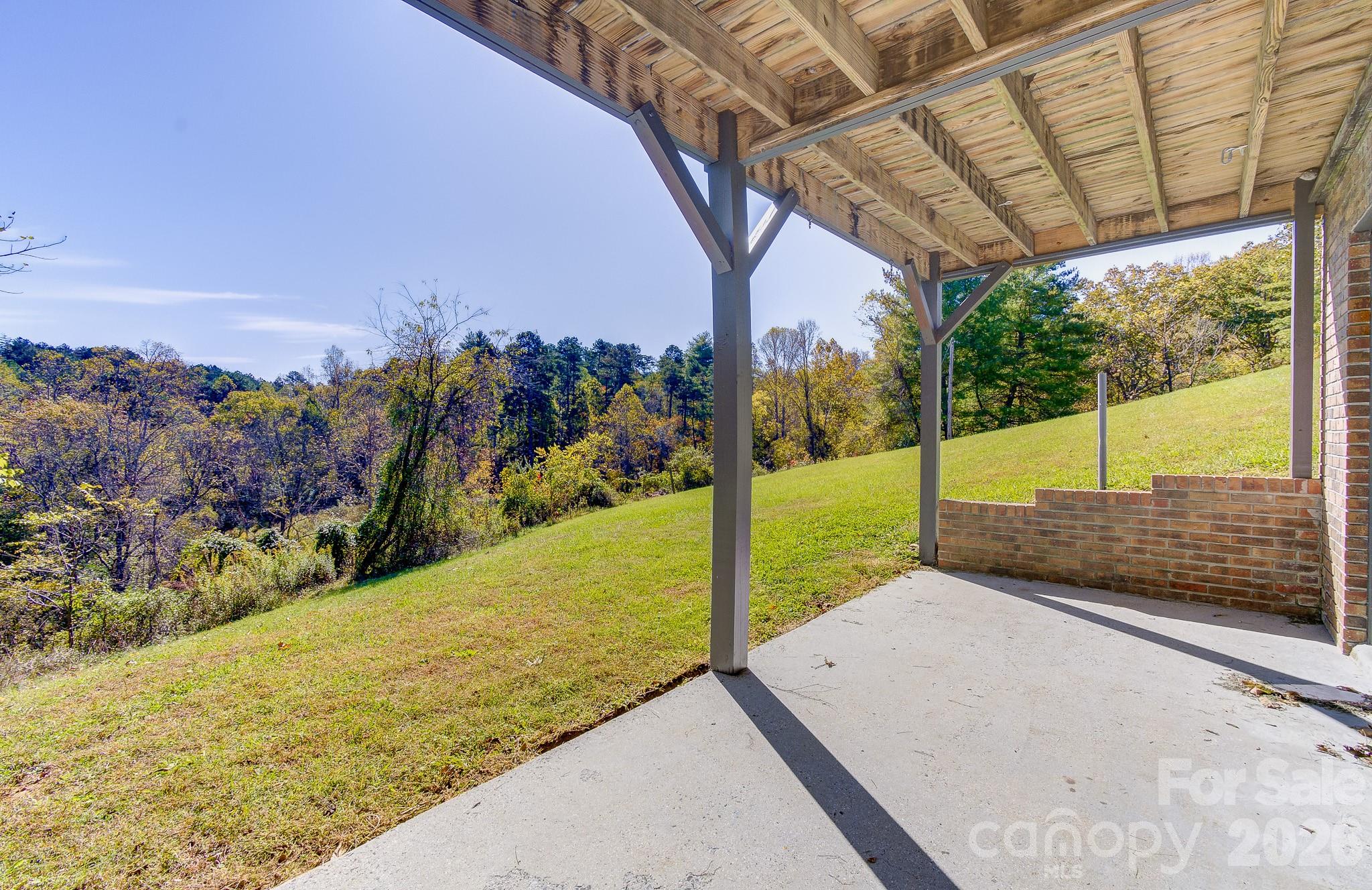 1248 Jenkins Valley Road Alexander, NC 28701 - Photo 43 of 43 a view of a backyard