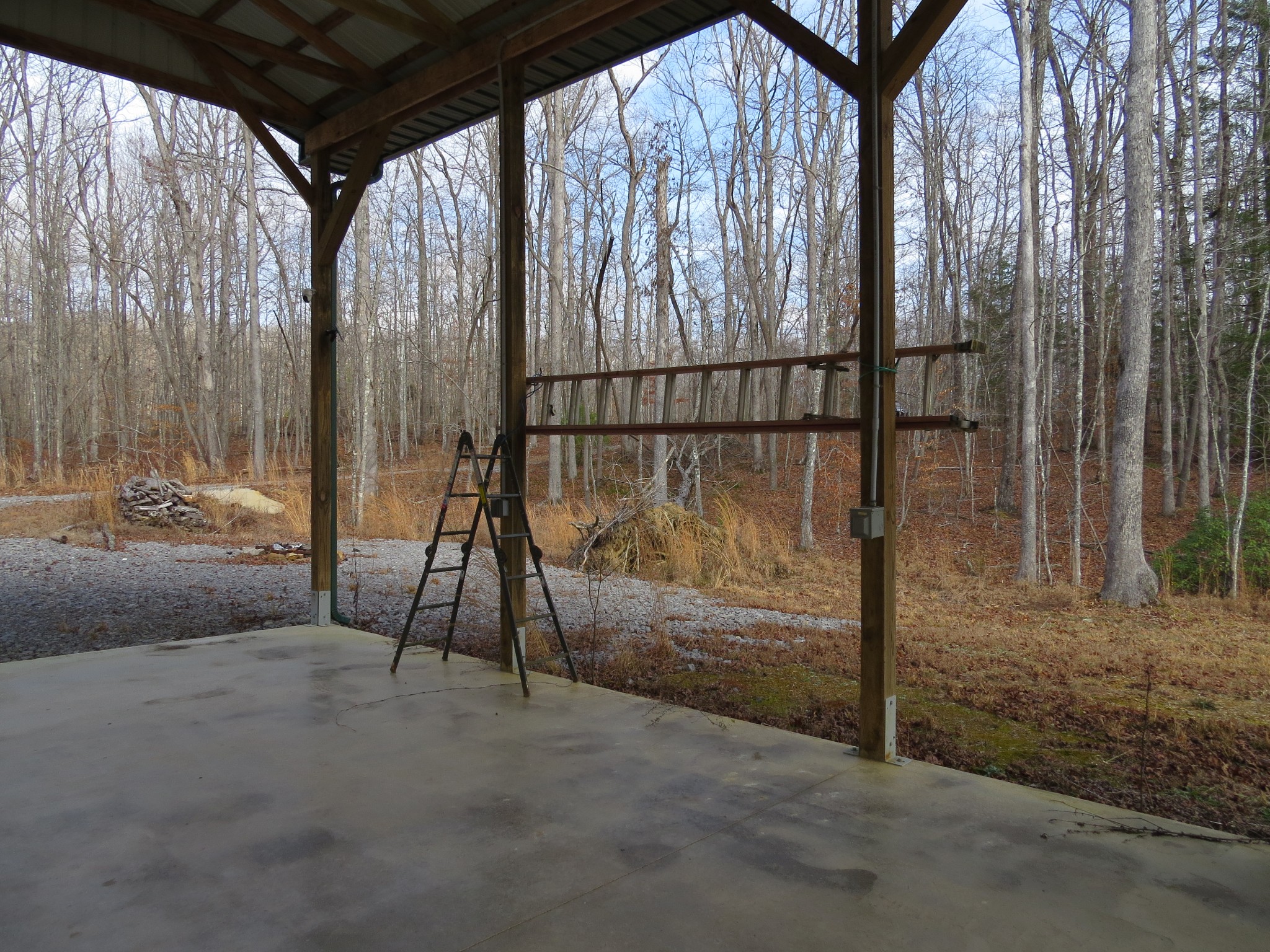 4345 Chapel Hill Road Crawford, TN 38554 - Photo 12 of 15 a view of outdoor space with sliding door and tree