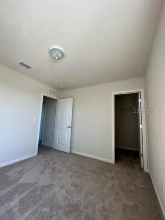 front view of an empty room