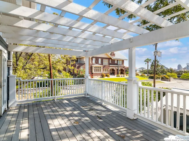 a view of outdoor space yard and swimming pool