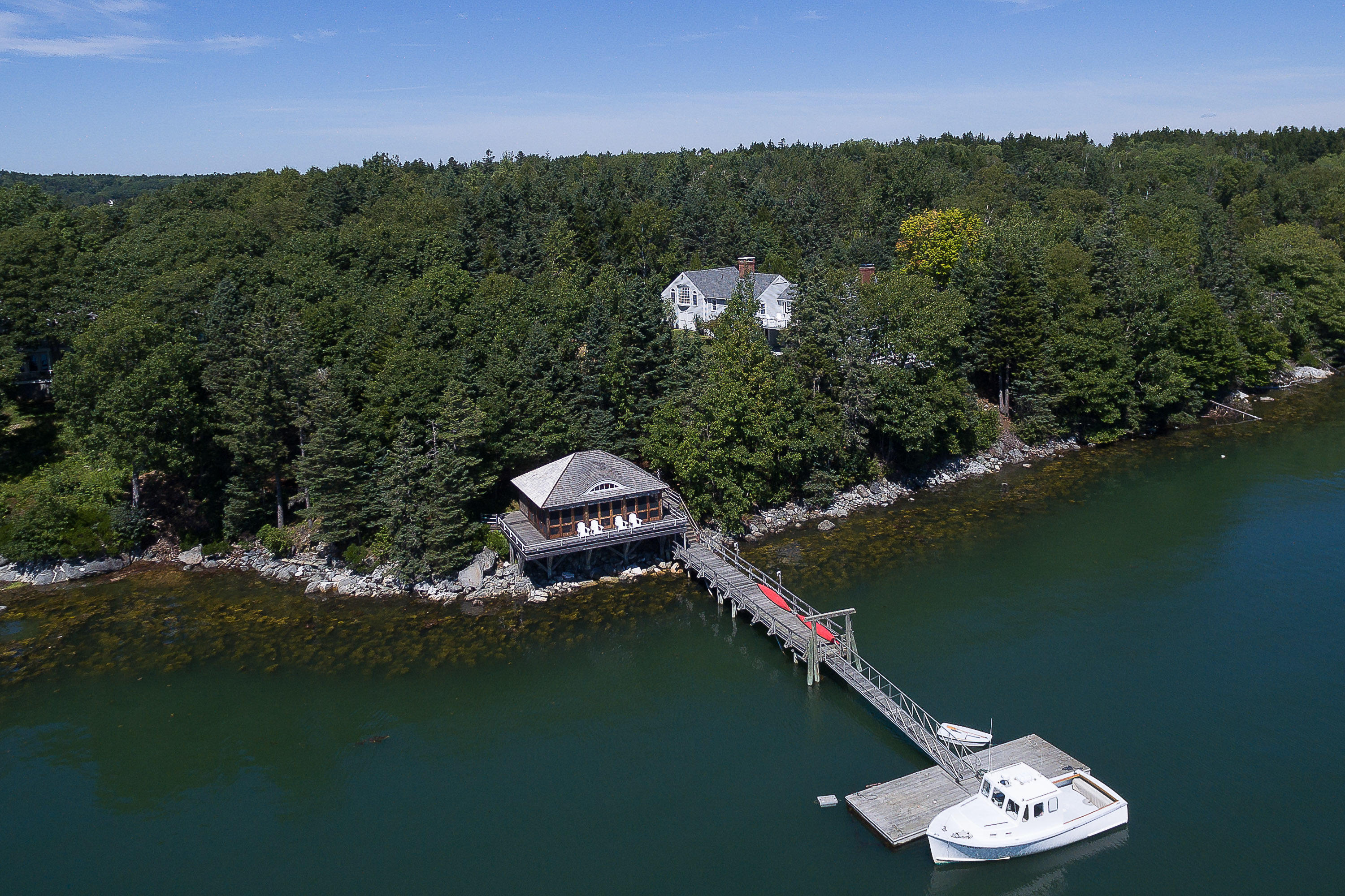 5 Partners Lane Cushing, ME 04563 - Photo 1 of 26 01_390HathornePt_5Partners_02_S_Aerial_p
