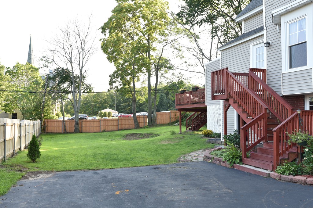 7 Chadwick Street Worcester, MA 01605 - Photo 29 of 30 a view of a house with backyard porch and sitting area