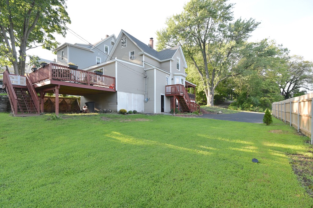7 Chadwick Street Worcester, MA 01605 - Photo 30 of 30 a view of a house with a yard and sitting area
