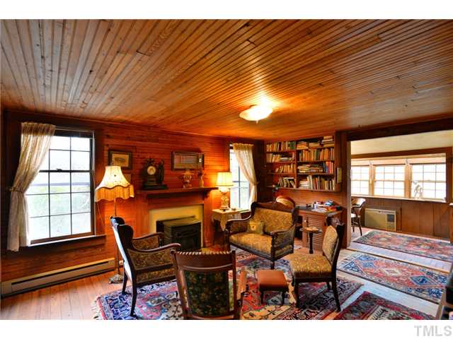 2131 Marions Ford Road Chapel Hill, NC 27516 - Photo 19 of 25 Library and sunroom could be a master bedroom suite.