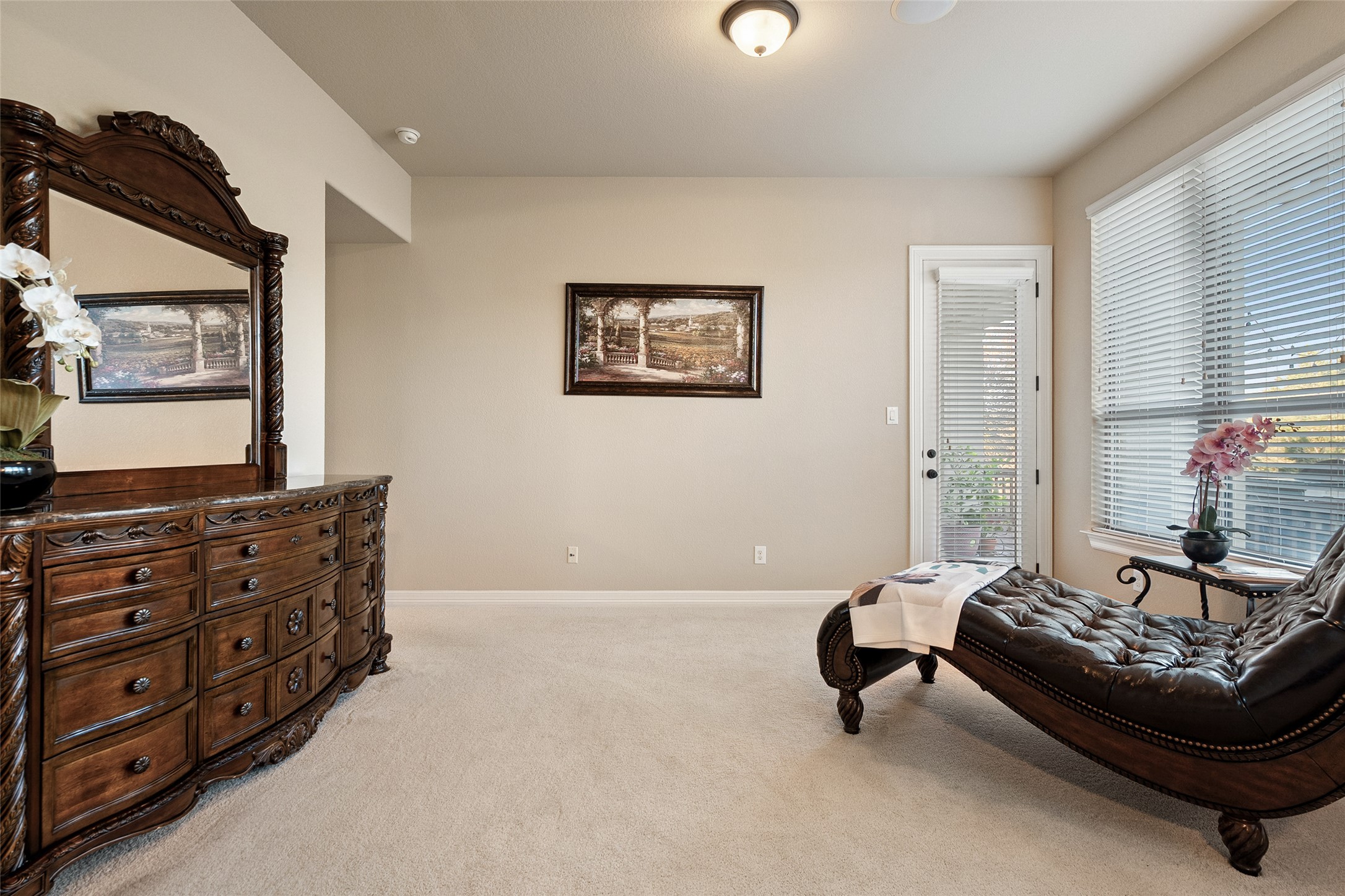 1200 Lions Lair Leander, TX 78641 - Photo 12 of 40 a living room with furniture and a flat screen tv