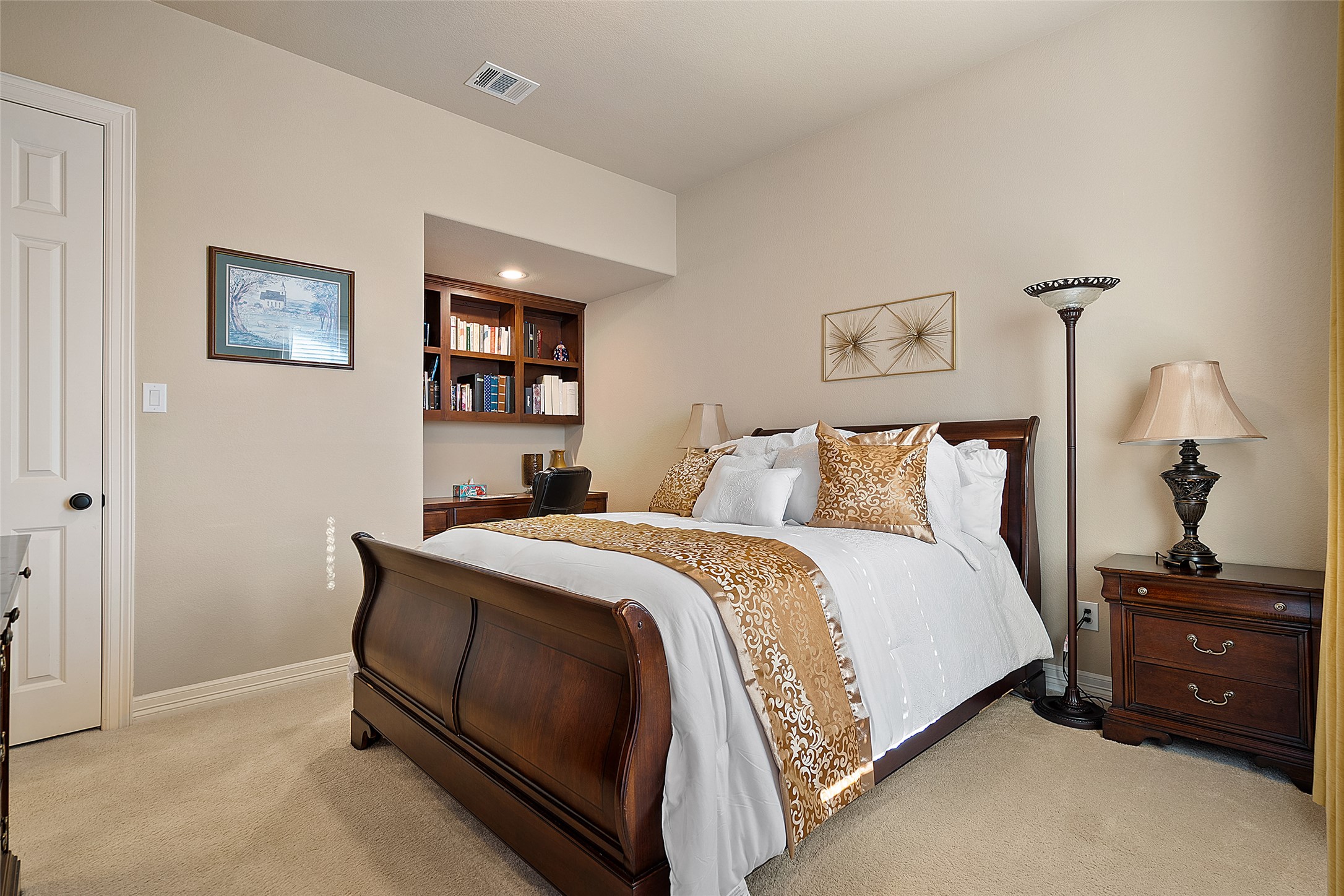 1200 Lions Lair Leander, TX 78641 - Photo 20 of 40 a bedroom with a bed and a window