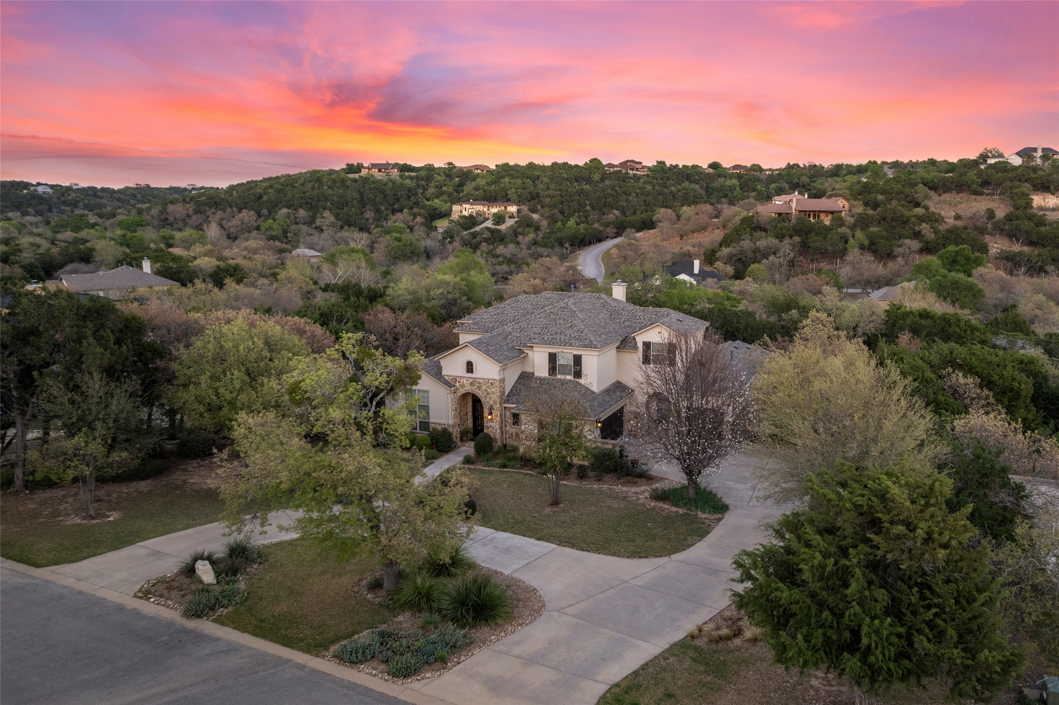 1200 Lions Lair Leander, TX 78641 - Photo 38 of 40 an aerial view of a house