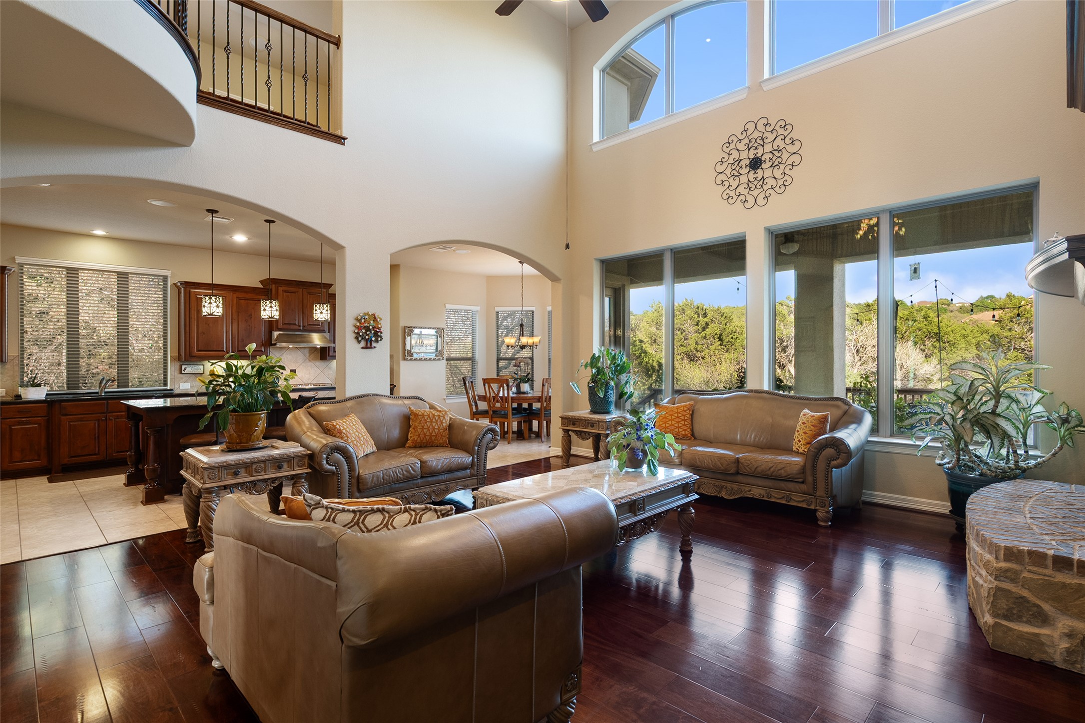 1200 Lions Lair Leander, TX 78641 - Photo 10 of 40 a living room with furniture and a large window