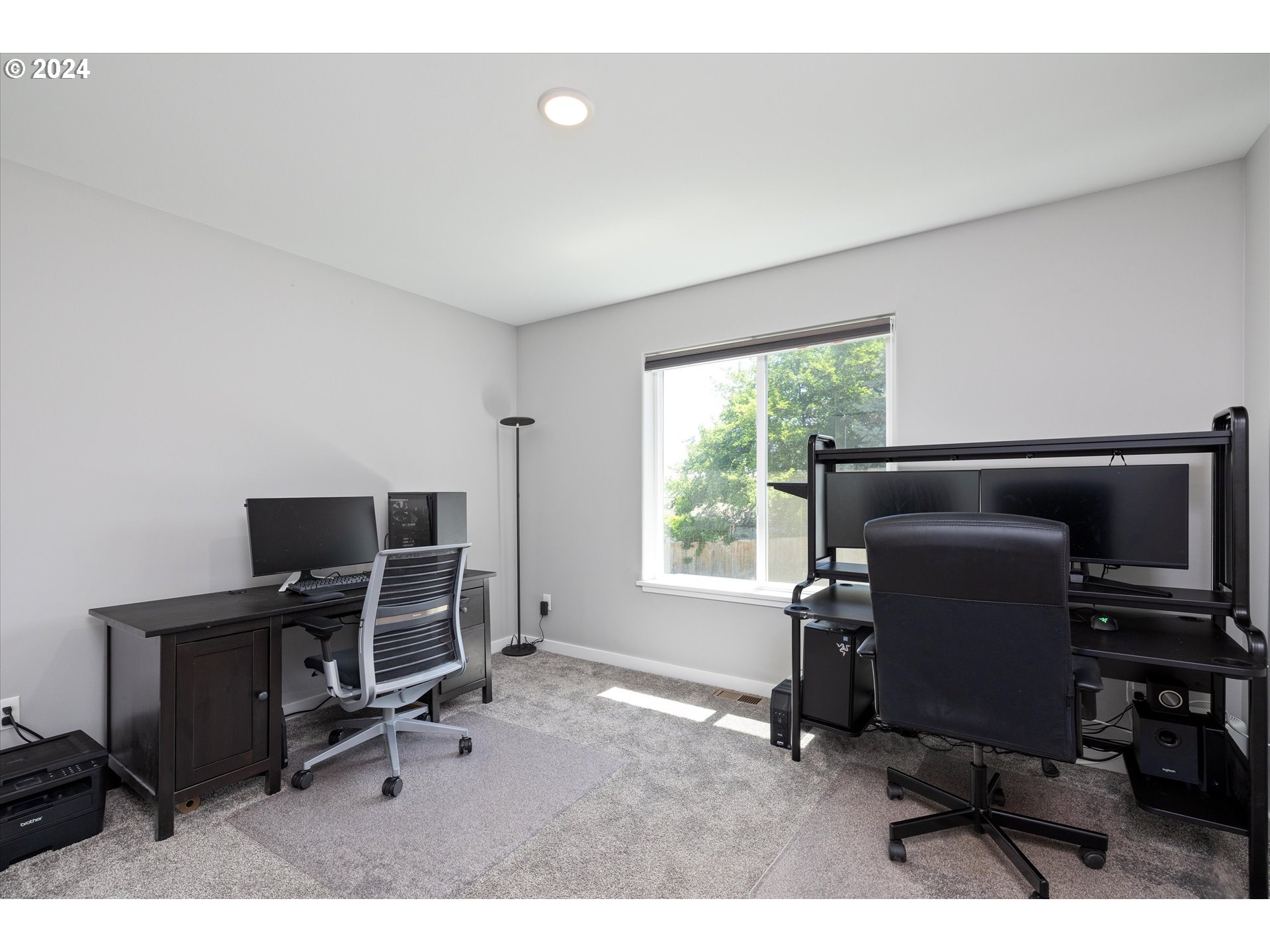 1489 Elberta Street West The Dalles, OR 97058 - Photo 22 of 29 a view of workspace with furniture and windows