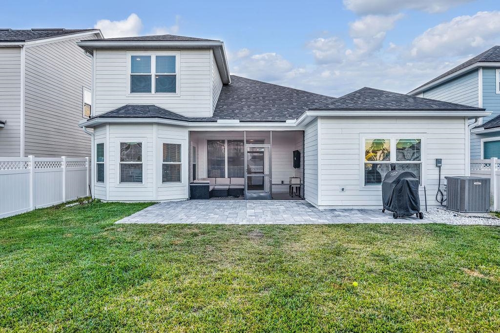 161 Goldcrest Way St. Augustine, FL 32092 - Photo 44 of 52 a view of a house with backyard and porch