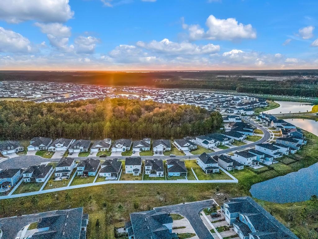 161 Goldcrest Way St. Augustine, FL 32092 - Photo 45 of 52 a view of a city with lots of residential buildings ocean and mountain view in back