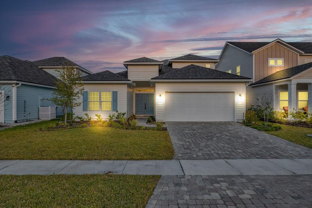161 Goldcrest Way St. Augustine, FL 32092 - Photo 50 of 52 a front view of a house with garden
