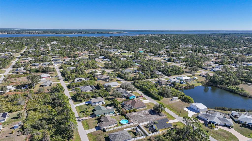 5455 Graves Terrace Port Charlotte, FL 33981 - Photo 53 of 54 an aerial view of a city with lots of residential buildings