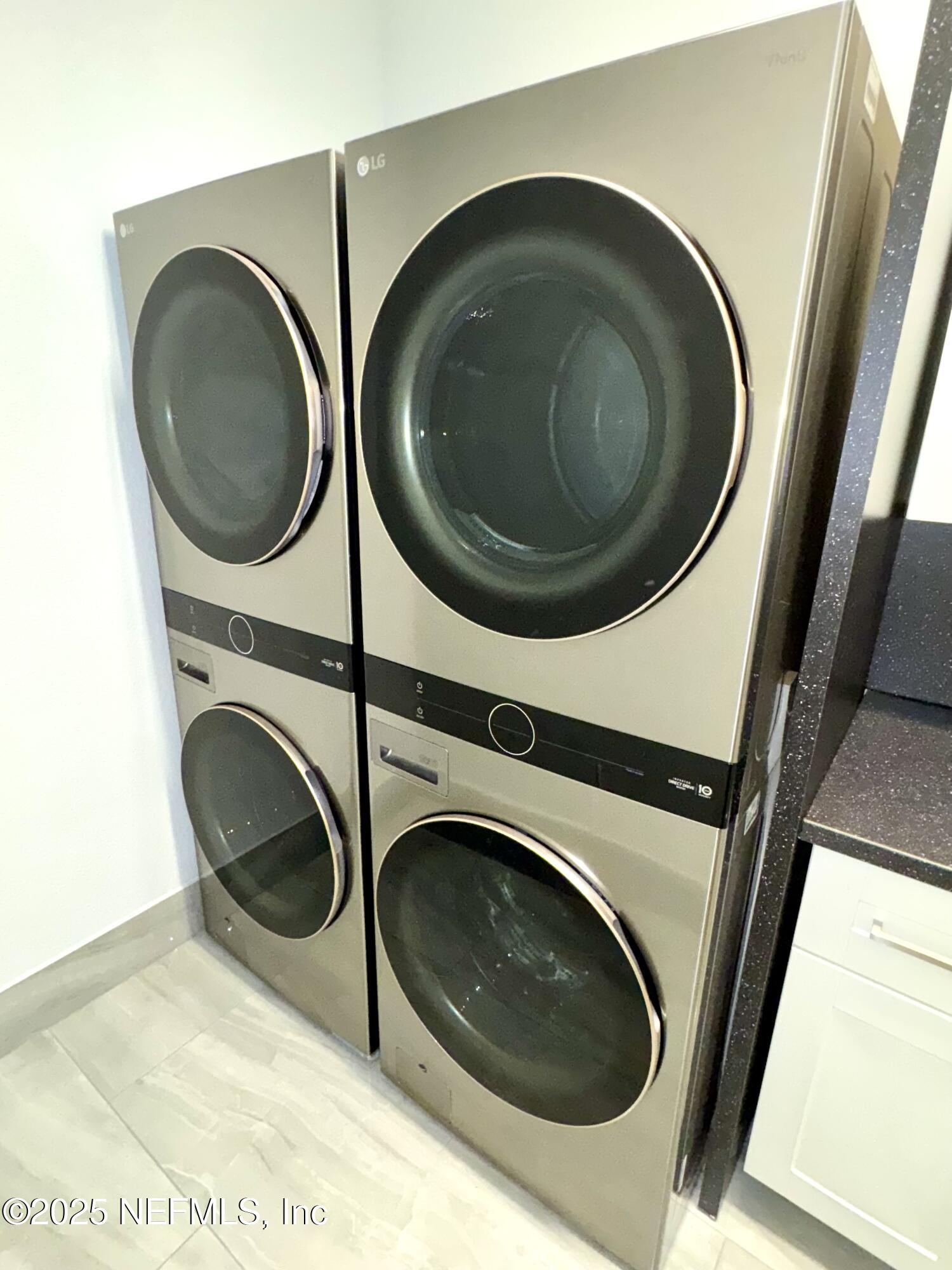 163 Pine Forest Court St. Augustine, FL 32092 - Photo 56 of 85 a utility room with dryer and washer