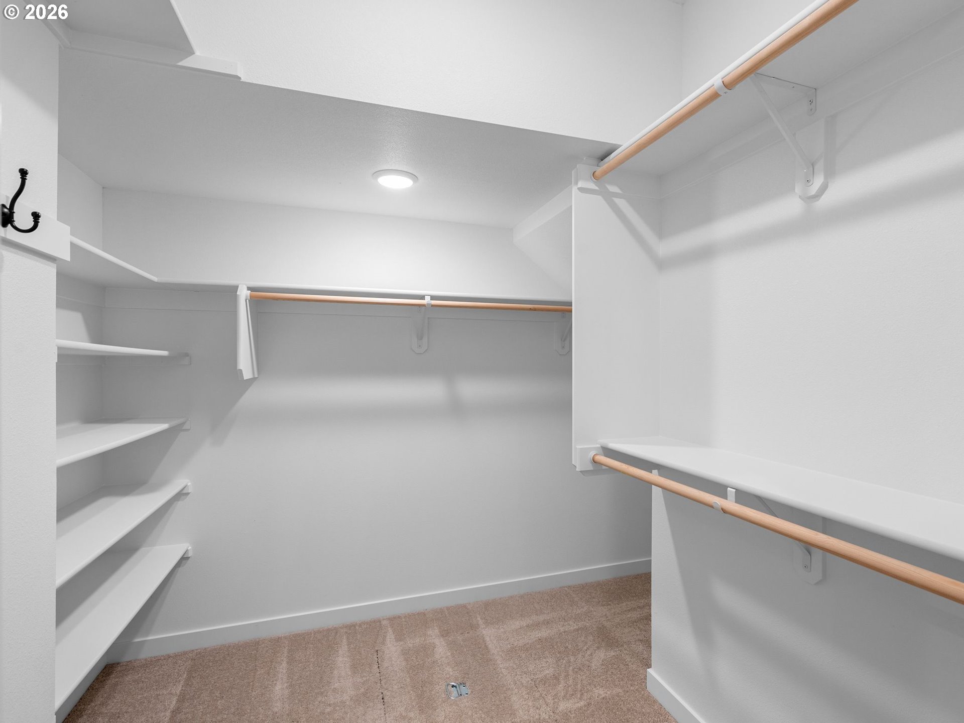 2250 Northeast 207th Place Fairview, OR 97024 - Photo 23 of 36 a view of an empty walk in closet