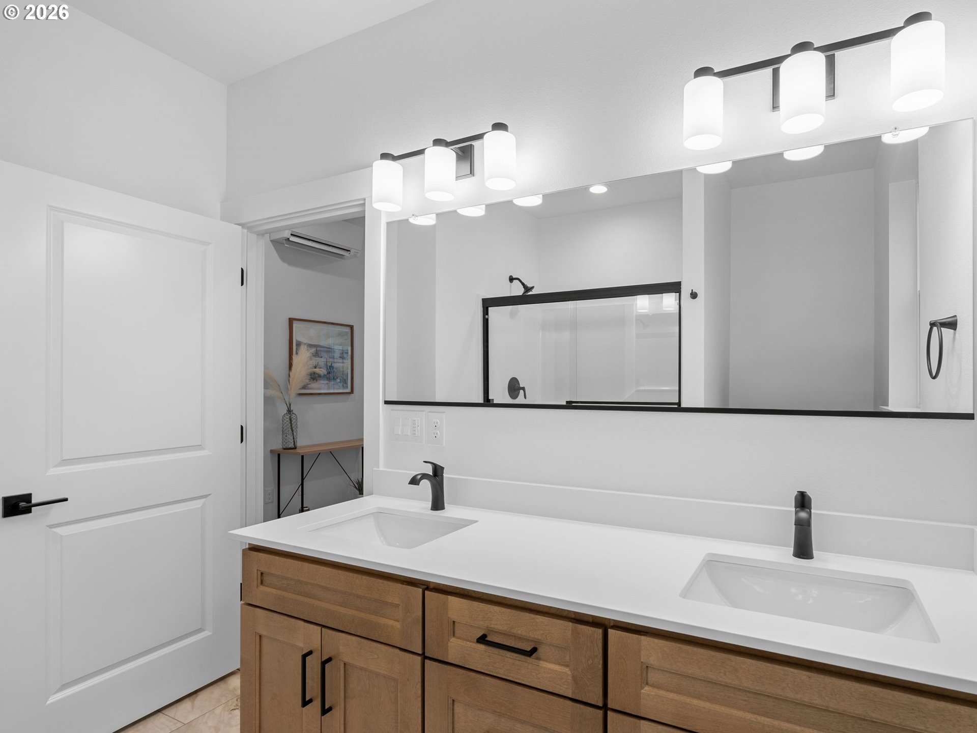 2250 Northeast 207th Place Fairview, OR 97024 - Photo 25 of 36 a bathroom with a sink and a mirror