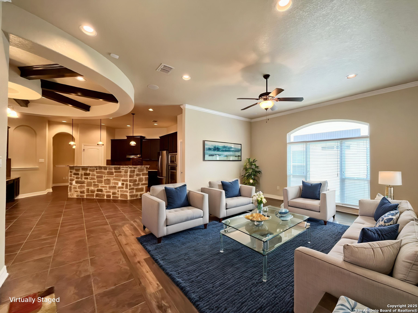 8123 Poconos Run San Antonio, TX 78255 - Photo 2 of 47 a living room with furniture and a rug