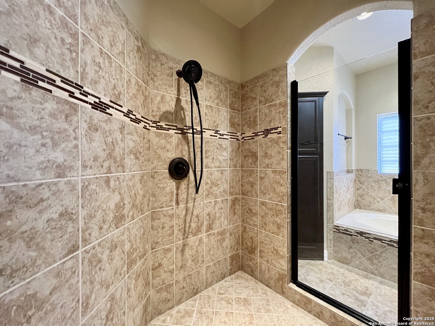 8123 Poconos Run San Antonio, TX 78255 - Photo 24 of 47 a bathroom with a shower