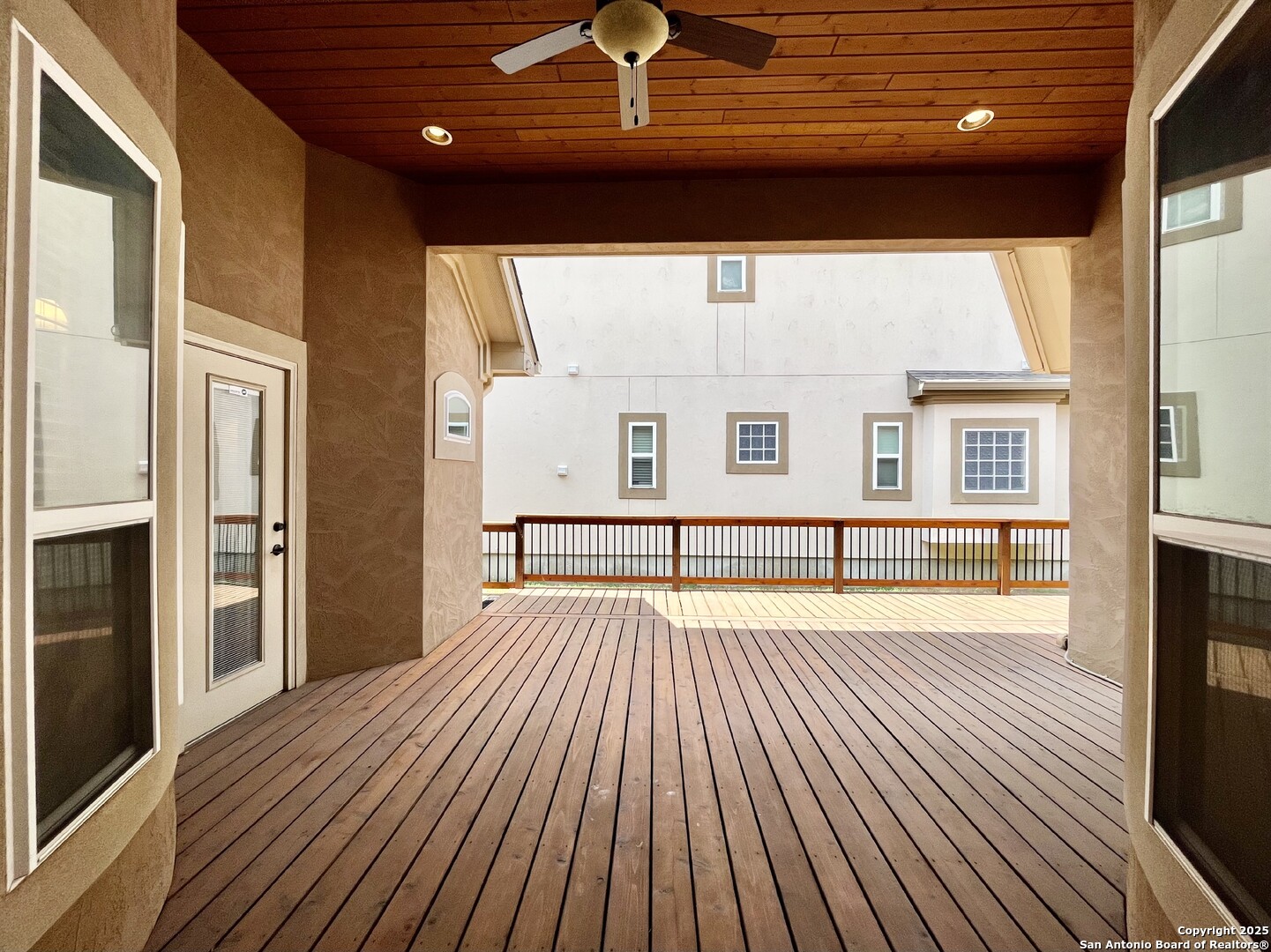8123 Poconos Run San Antonio, TX 78255 - Photo 37 of 47 a view of a room with wooden floor and windows