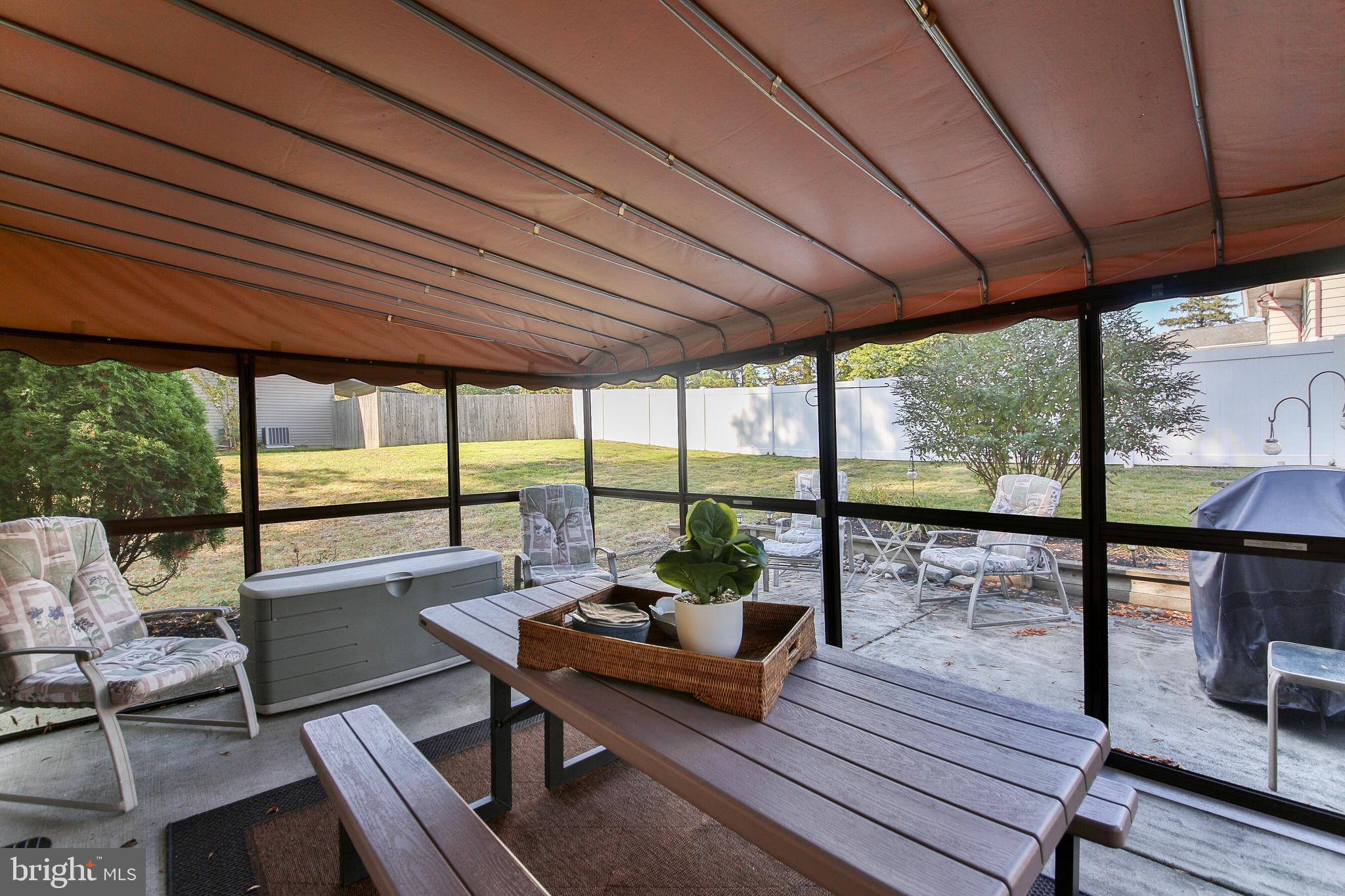 701 Hilltop Road Cinnaminson, NJ 08077 - Photo 20 of 34 Screened in Patio