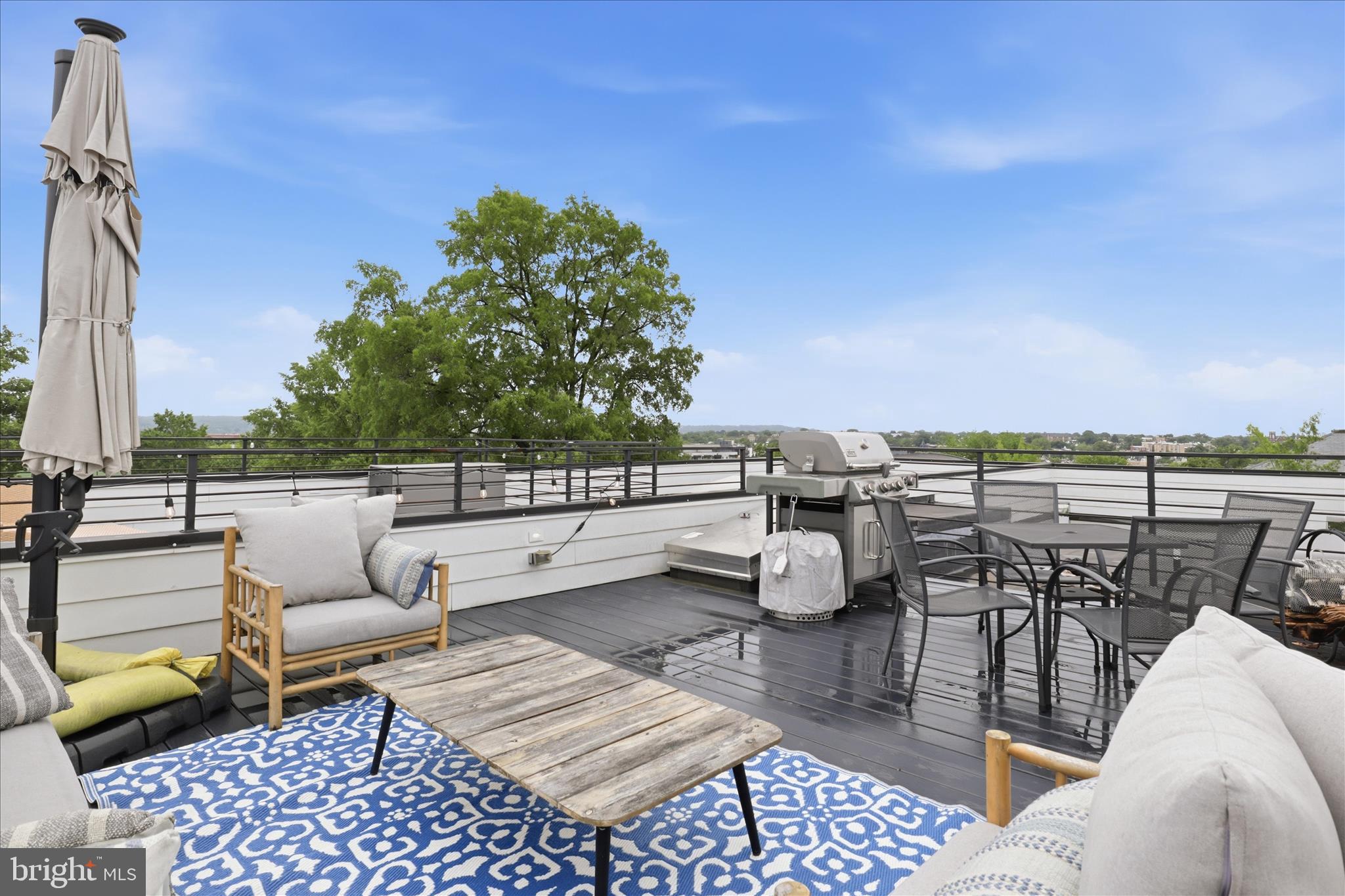 1222 Neal Street Northeast, Unit 3 Washington, DC 20002 - Photo 31 of 38 a terrace view with seating space