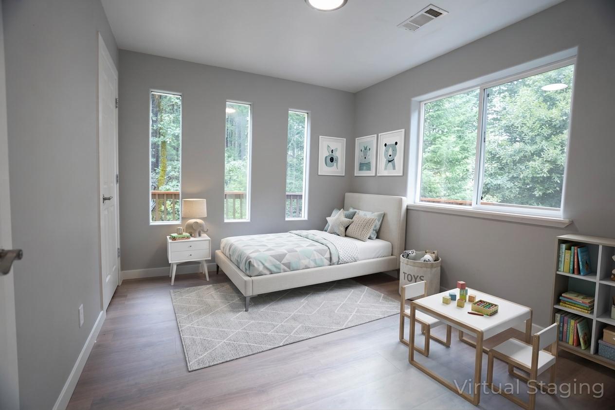 709 Pinewood Way Cave Junction, OR 97523 - Photo 16 of 24 a bedroom with a bed and a window
