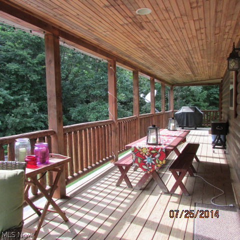 2241 Porter Road Atwater, OH 44201 - Photo 13 of 25 Another view of the covered porch.
