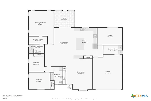 $875,000 | 3205 Skylark Drive, Austin, TX 78757