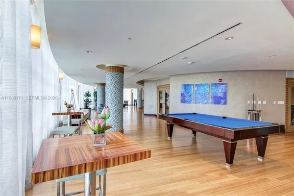 a view of a city from a balcony