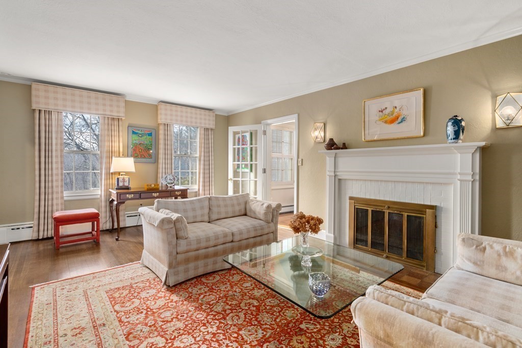30 Terrace Drive Worcester, MA 01609 - Photo 15 of 39 a living room with furniture and a fireplace