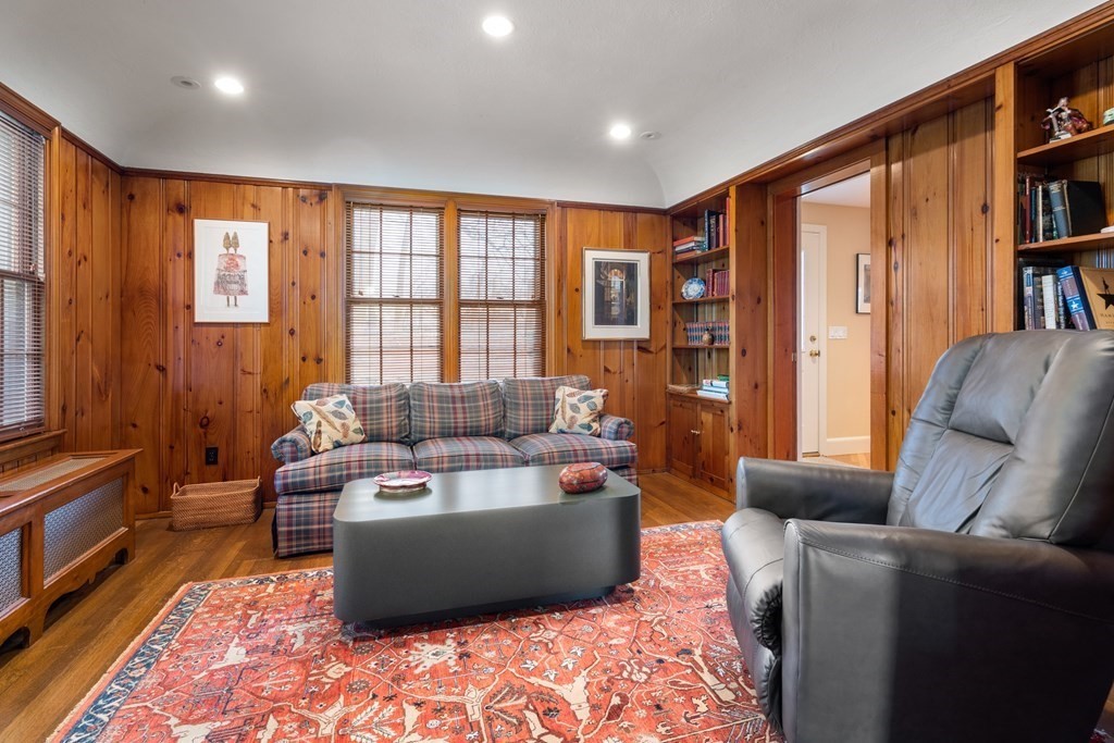 30 Terrace Drive Worcester, MA 01609 - Photo 20 of 39 a living room with furniture and a book shelf
