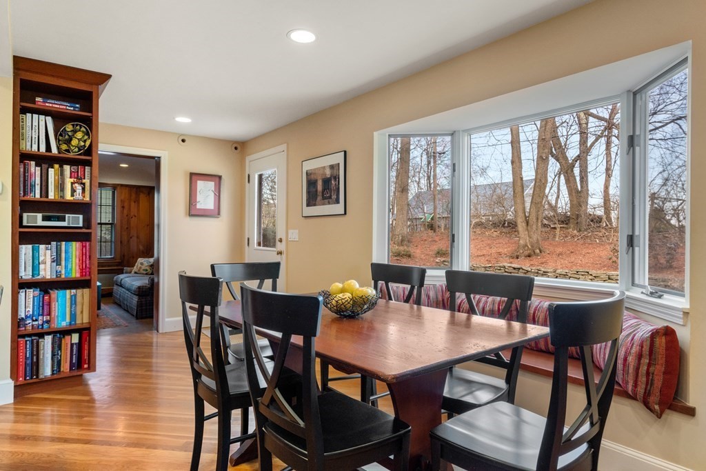 30 Terrace Drive Worcester, MA 01609 - Photo 8 of 39 a view of a dining room with furniture and a bookshelf