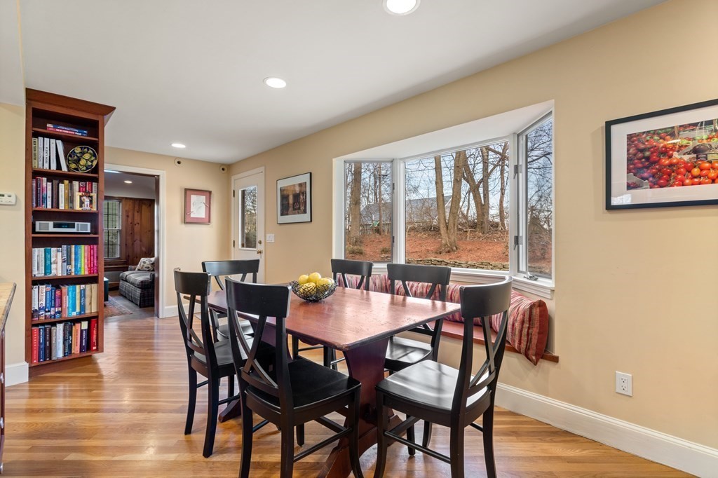 30 Terrace Drive Worcester, MA 01609 - Photo 9 of 39 a view of a dining room with furniture and a book shelf
