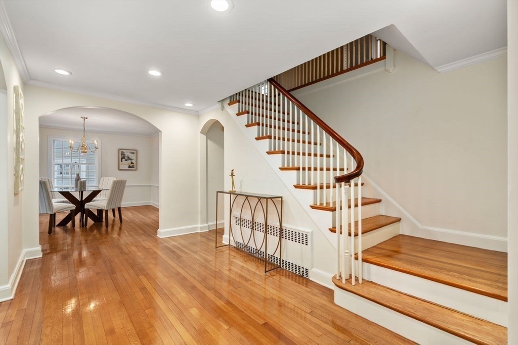 36 Rutledge Road Belmont, MA 02478 - Photo 3 of 23 a view of entryway and hall with wooden floor