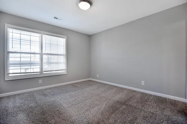 a view of a livingroom with a window