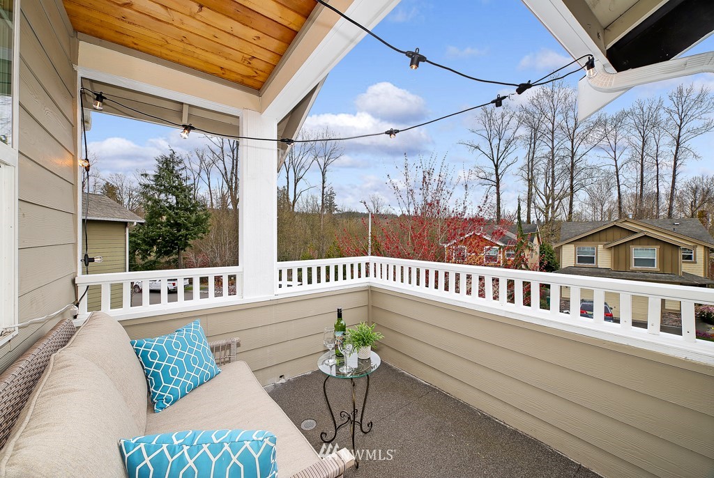 23606 17th Avenue West Bothell, WA 98021 - Photo 16 of 28 a view of a balcony with furniture