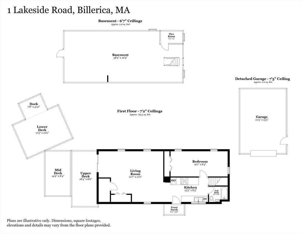 1 Lakeside Road Billerica, MA 01821 - Photo 37 of 40 a picture of a floor plan