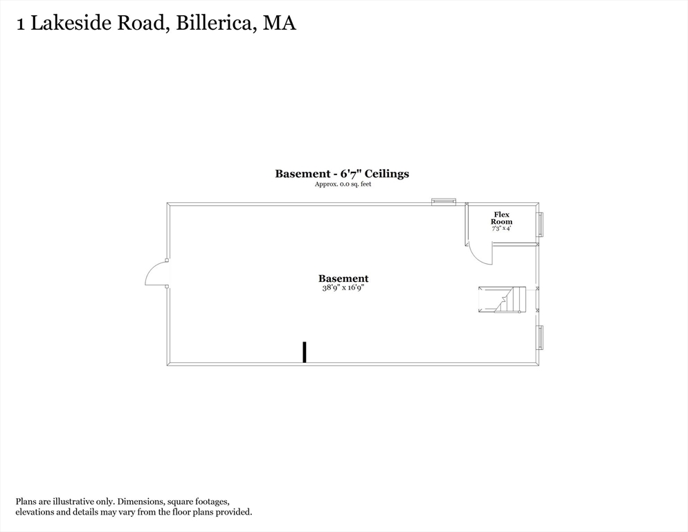 1 Lakeside Road Billerica, MA 01821 - Photo 38 of 40 a picture of a floor plan