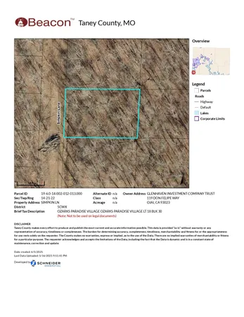 $5,000 | Lot 18 Ozark Paradise Village, Ridgedale, MO 65739