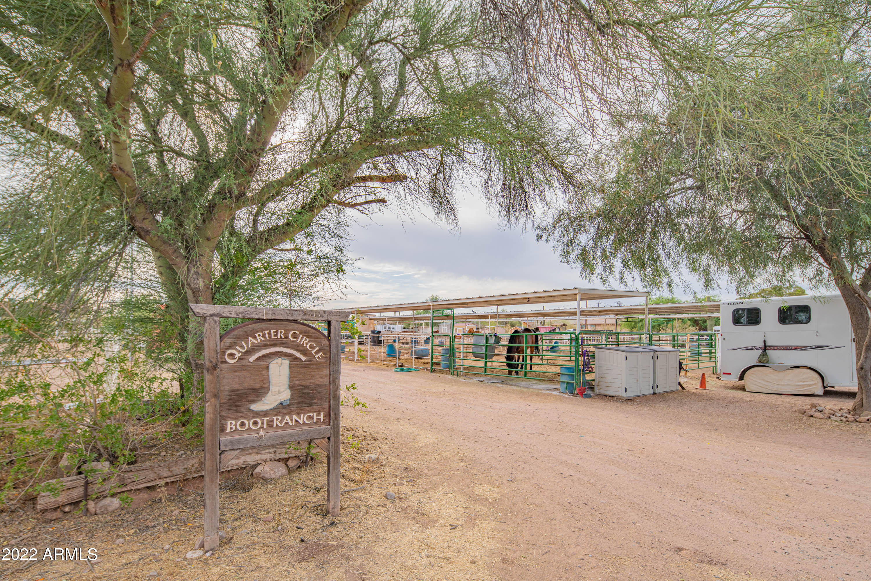 1276 North Wickiup Road Apache Junction, AZ 85119 - Photo 1 of 19 Back Entry to Property