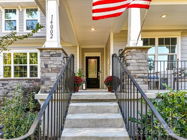 a view of a building with stairs