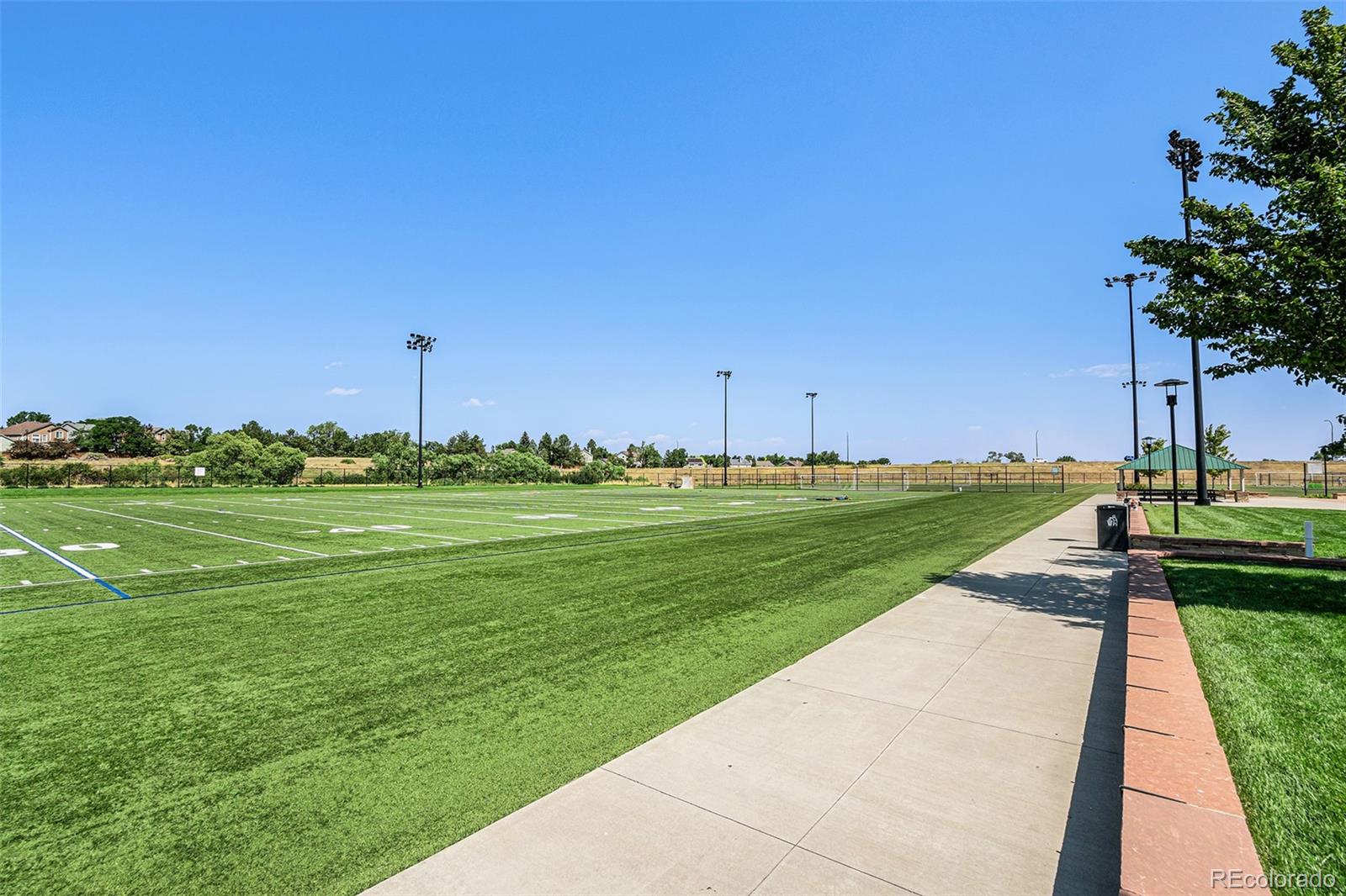 5253 Wangaratta Way Highlands Ranch, CO 80130 - Photo 39 of 43 a view of a park with large trees