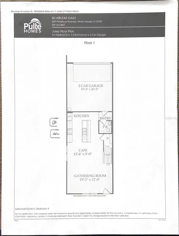$2,900 | 6388 Tabebuia Parkway, Winter Garden, FL 34787