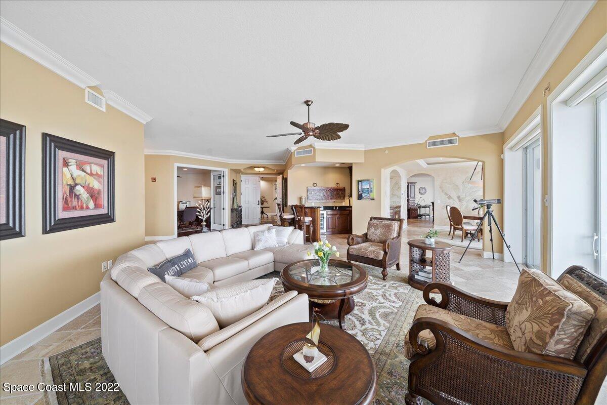 2300 Front Street, Unit 200 Melbourne, FL 32901 - Photo 14 of 92 a living room with furniture and a large window