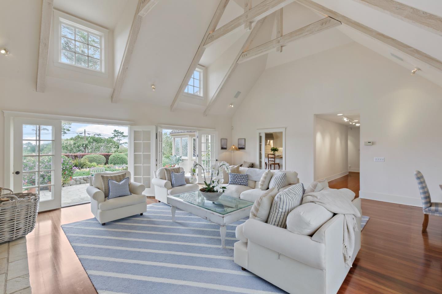 3929 Ronda Road Pebble Beach, CA 93953 - Photo 16 of 88 a living room with furniture and a large window