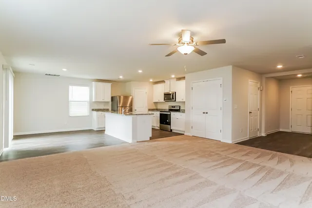 a view of empty room