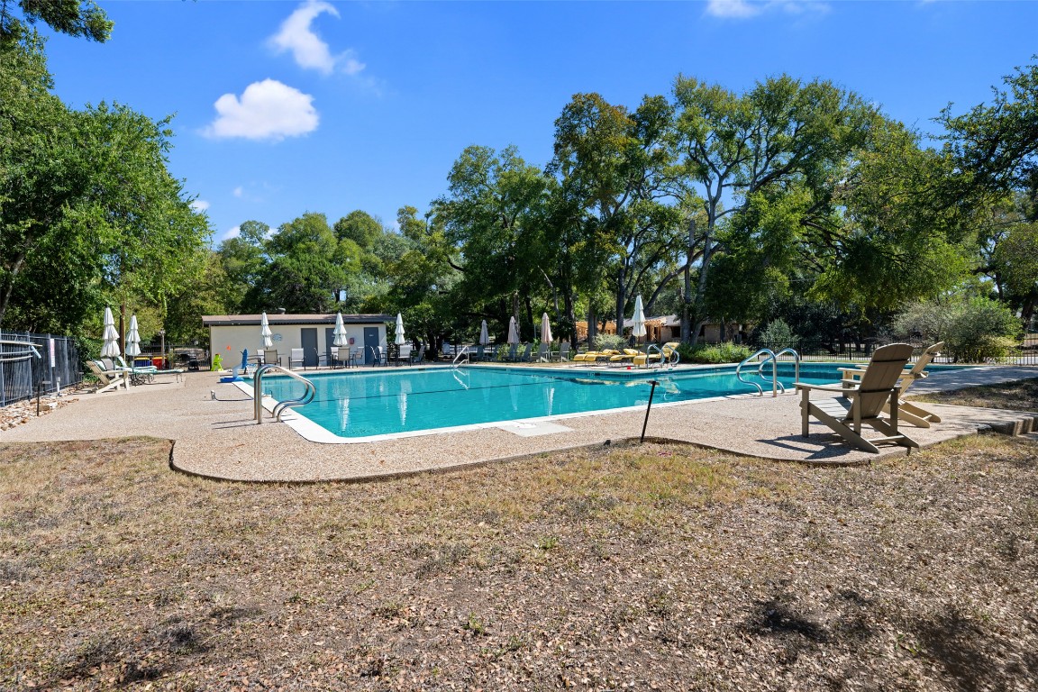 9424 El Rey Boulevard Austin, TX 78737 - Photo 33 of 35 a view of a park with swings