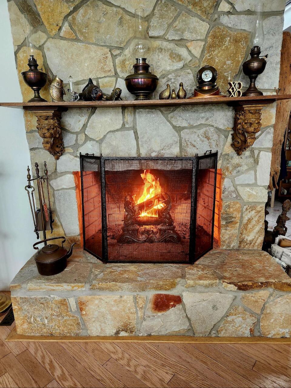 20 Catboat Road Wellfleet, MA 02667 - Photo 33 of 53 a view of a fireplace
