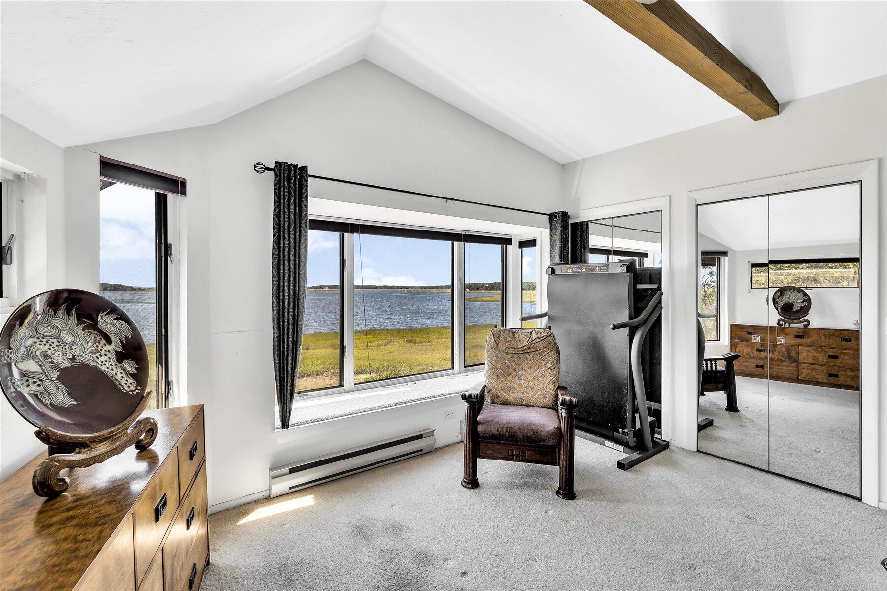 20 Catboat Road Wellfleet, MA 02667 - Photo 39 of 53 a view of a livingroom with furniture and a large window