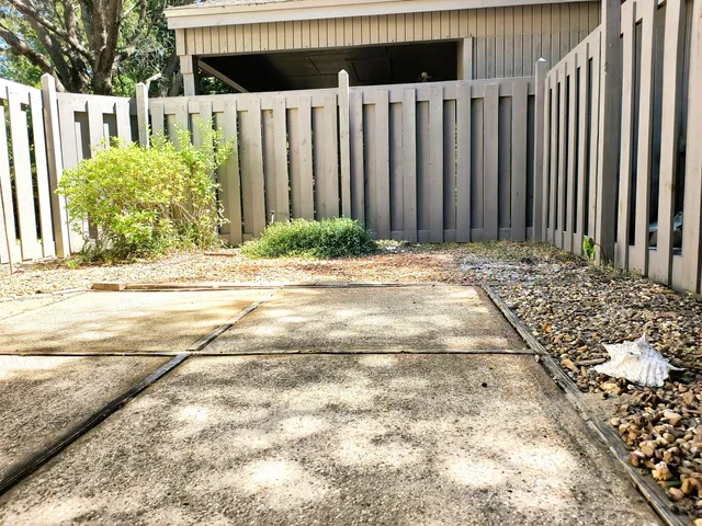 a view of a room with a hallway